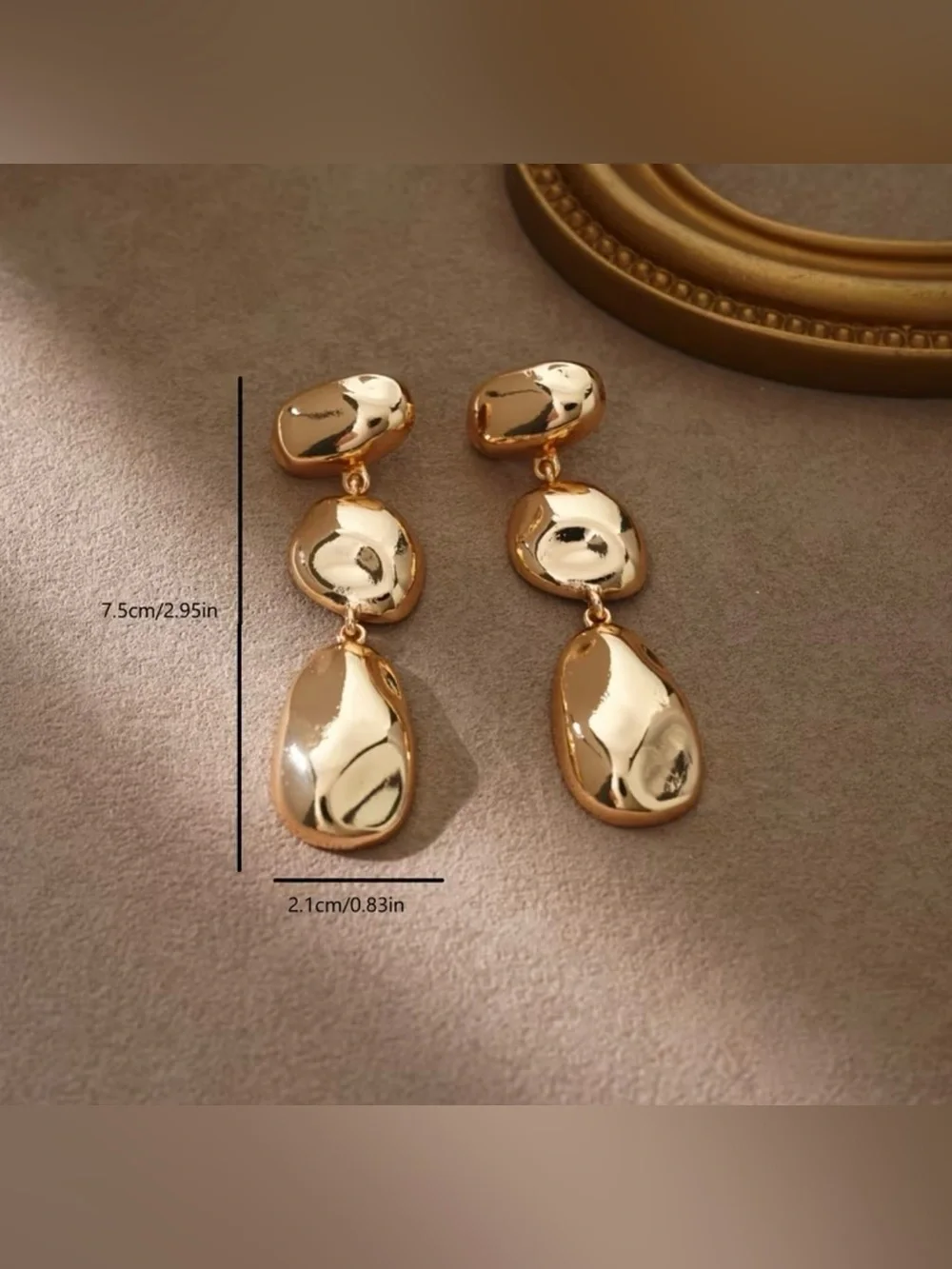 Anthropologie elegant gold